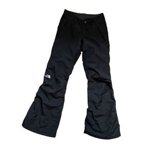 THE NORTH FACE Softshell Snow Pants Womens Extra Small XS Hyvent Black
